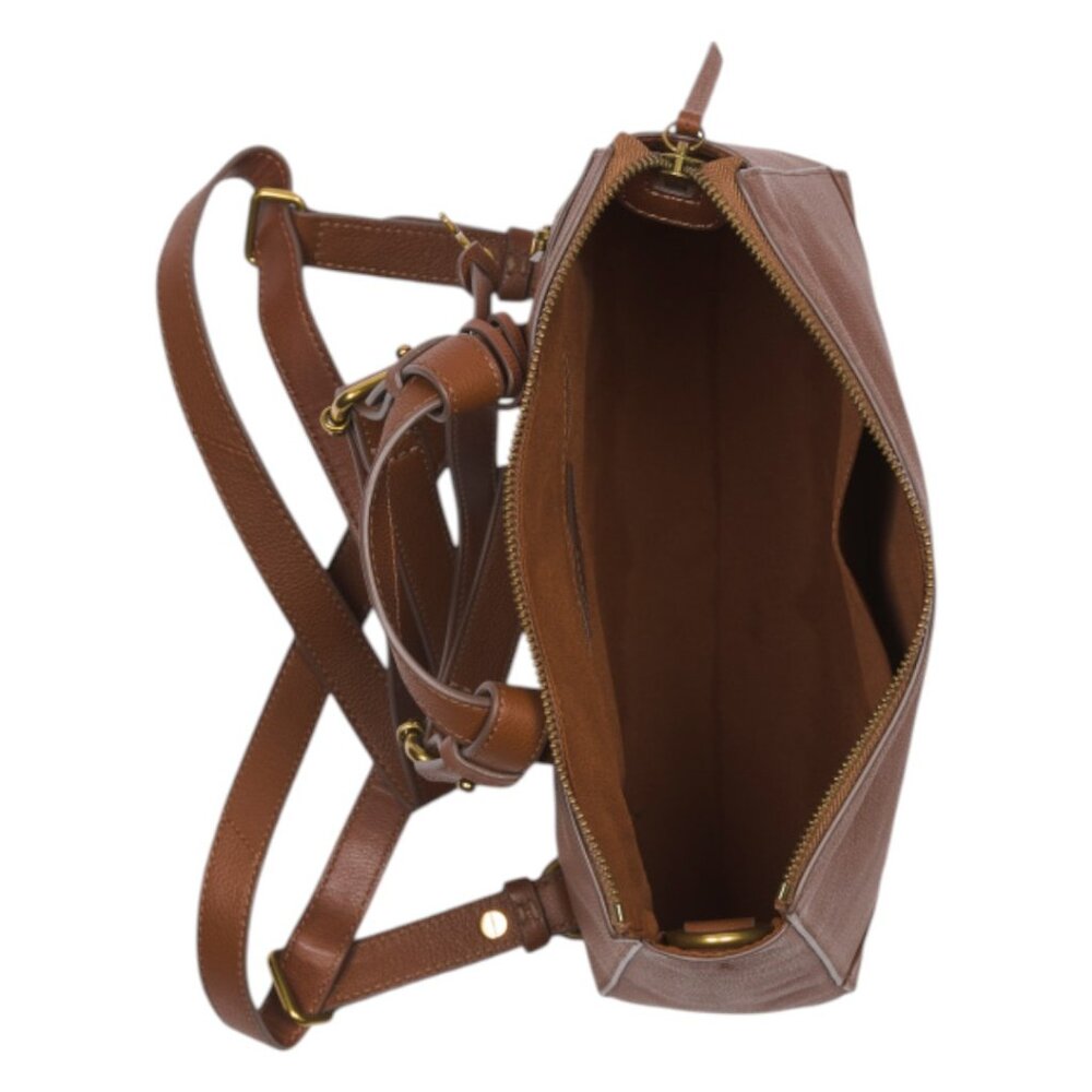 FOSSIL Leather Backpack - Picture 3 of 4